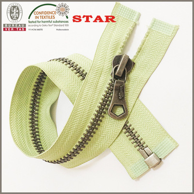 【銅拉鏈定制與批發(fā) 堪比YKK順滑度】價(jià)格,廠家,圖片,拉鏈,上海星利拉鏈-